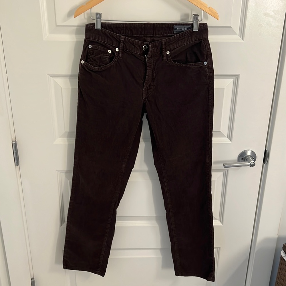 Bonobos Brown Corduroy 5-Pocket Pants